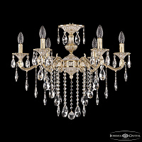 Подвесная хрустальная люстра Bohemia Ivele Crystal Verona 72202/6/210 B GW