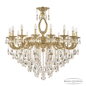 Большая хрустальная люстра Bohemia Ivele Crystal Florence 71301/16/360 B G