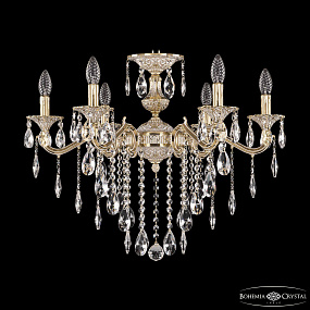 Подвесная хрустальная люстра Bohemia Ivele Crystal Verona 72202/6/210 B GW