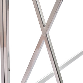 Консольный столик с полкой в прихожую AllConsoles  1031-CS clear