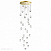 Подвесная светодиодная люстра Odeon Light CRYSTAL 5008/120L