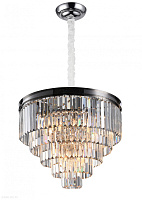 Хрустальная подвесная люстра Newport 31109/S nickel