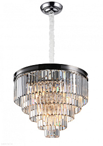 Хрустальная подвесная люстра Newport 31109/S nickel