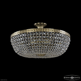 Хрустальная потолочная люстра Bohemia IVELE Crystal 19111/55IV G