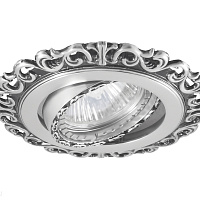 Встраиваемый поворотный светильник Donolux A1551-Pat.Silver