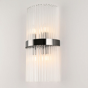 Бра с хрусталем Arte Milano 430122.250.4.E14.B1 BK