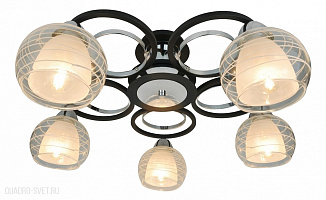 Люстра потолочная Arte Lamp Ginevra A1604PL-5BK