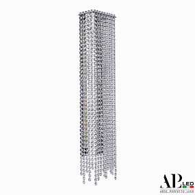Бра хрустальное светодиодное APL LED Sicilia SH500.B1.16-75.B.Ni.4000