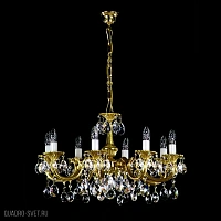 Подвесная хрустальная люстра ArtGlass ALICE VIII. POLISHED CE