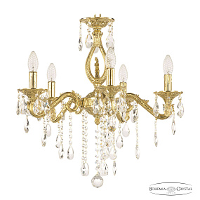 Подвесная хрустальная люстра Bohemia Ivele Crystal Florence 71402/5/175 B G FH1S