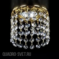 Встраиваемый хрустальный светильник ArtGlass SPOT 16 CE