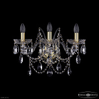 Бра с хрусталем Bohemia IVELE Crystal 1411B/3/195/XL G
