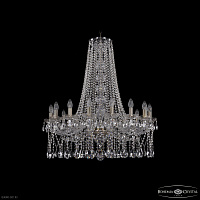 Большая хрустальная люстра Bohemia IVELE Crystal 1413/16/300/h-93 Pa