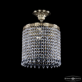 Хрустальный подвесной светильник Bohemia IVELE Crystal 19201/25IV G Drops