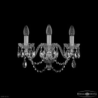 Бра хрустальное Bohemia IVELE Crystal 1402B/3/160 Ni