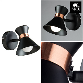 Спот Arte Lamp Baltimore A1406AP-1BK