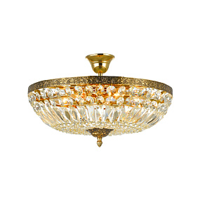 Хрустальная потолочная люстра Maytoni Tiara DIA500-CL-40-06-G