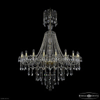 Большая хрустальная люстра Bohemia IVELE Crystal 1415/20/460/XL-173 G