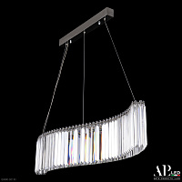 Большая хрустальная светодиодная люстра APL LED Sicilia SH12.100.A.Ni.4000
