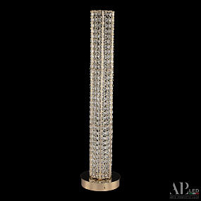 Хрустальная светодиодная настольная лампа APL LED Rimini S500.L6.8-64.A.3000.Gold