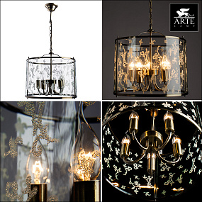 Подвесной светильник Arte Lamp BRUNO A8286SP-5AB