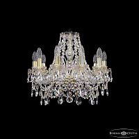 Хрустальная подвесная люстра Bohemia IVELE Crystal 1411/10/160/G
