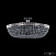 Хрустальная потолочная люстра Bohemia IVELE Crystal 19113/60IV Ni