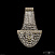 Бра с хрусталем Bohemia IVELE Crystal 19322B/H2/20IV GW