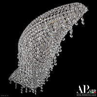 Хрустальная потолочная светодиодная люстра APL LED Rimini S507.0.100.B.4000