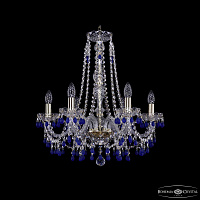 Хрустальная подвесная люстра Bohemia IVELE Crystal 1410/6/195/h-60 G V3001