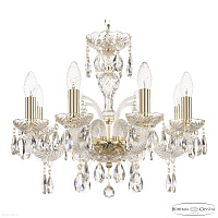 Хрустальная подвесная люстра Bohemia IVELE Crystal 118/8/165 G