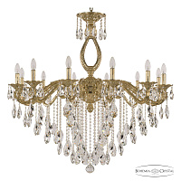 Большая хрустальная люстра Bohemia Ivele Crystal Florence 71302/12/360 B G