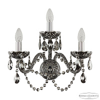 Бра с хрусталем Bohemia IVELE Crystal 1402B/2+1/160 Ni M781
