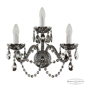 Бра с хрусталем Bohemia IVELE Crystal 1402B/2+1/160 Ni M781