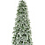 Ель CRYSTAL TREES АНДОРРА в снегу 210 см KP61210