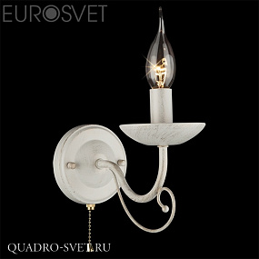 Бра EUROSVET 22404 22404/1 белый с золотом