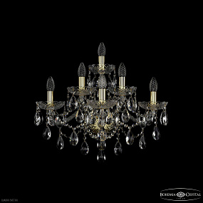 Бра с хрусталем Bohemia IVELE Crystal 1415B/3+2+1/220/XL G