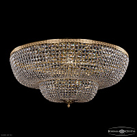 Большая хрустальная люстра Bohemia IVELE Crystal 19101/100IV G C1