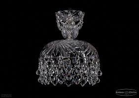 Хрустальный подвесной светильник Bohemia IVELE Crystal 7711/25/Ni/Balls