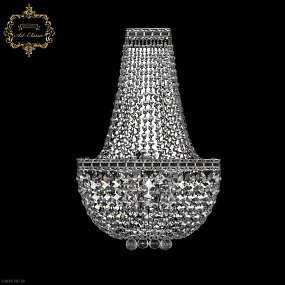 Бра хрустальное Bohemia Art Classic 20.282B.H2.25SP.NB