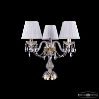 Настольная лампа с хрусталем Bohemia IVELE Crystal 1406L/3/141-39 G SH2A-160