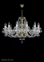 Большая хрустальная люстра ArtGlass ANGELIKA XII. CE