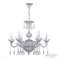 Хрустальная подвесная люстра Bohemia IVELE Crystal AL78101P/6/175 A WMN P Clear/M-1F