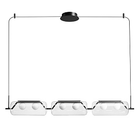 Подвесной светодиодный светильник Arte Lamp GENEVA A2341SP-6BK