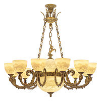 Подвесная люстра Bohemia Ivele Crystal Florence 71009P/12/250 FP P1 U Horse Y4 FH1M