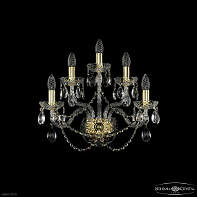 Бра с хрусталем Bohemia IVELE Crystal 1402B/2+2+1/195/XL G