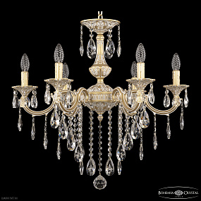 Хрустальная подвесная люстра Bohemia IVELE Crystal AL78101/6/210 B AGW