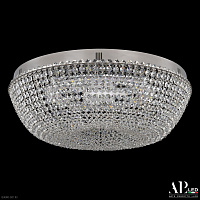 Хрустальная потолочная светодиодная люстра APL LED Sicilia SH501.2.50.E.LED -DIM.Ni