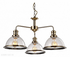 Люстра подвесная Arte Lamp Oglio A9273LM-3AB