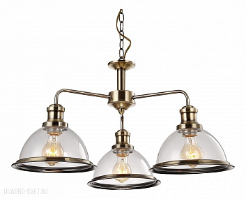 Люстра подвесная Arte Lamp Oglio A9273LM-3AB